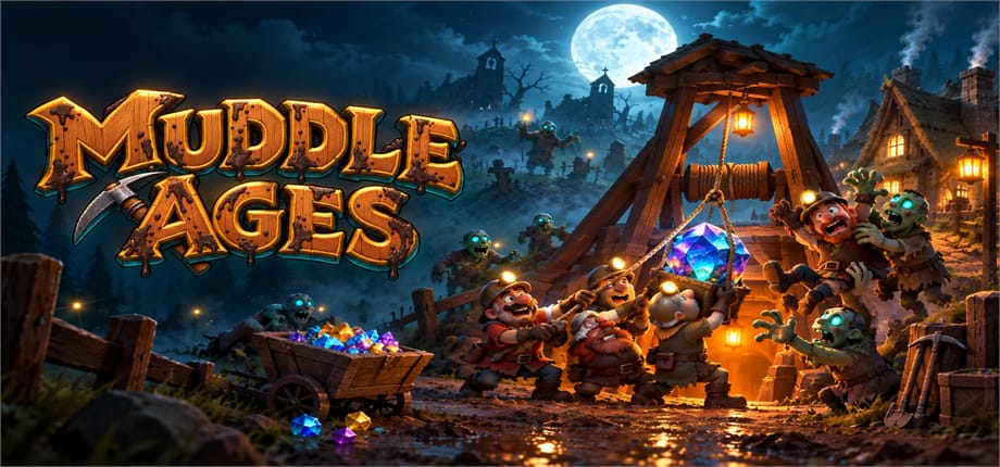 Header capsule: the logo with the crew, a zombie and a giant crystal